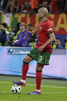 2024-07-05 - Pepe of Portugal during the UEFA Euro 2024, quarter-final football match between Portugal and France on July 5, 2024 at Volksparkstadion in Hamburg, Germany - FOOTBALL - EURO 2024 - 1/4 - PORTUGAL V FRANCE - UEFA EUROPEAN - SOCCER