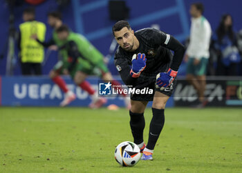 2024-07-05 - Portugal goalkeeper Diogo Costa during the UEFA Euro 2024, quarter-final football match between Portugal and France on July 5, 2024 at Volksparkstadion in Hamburg, Germany - FOOTBALL - EURO 2024 - 1/4 - PORTUGAL V FRANCE - UEFA EUROPEAN - SOCCER