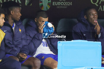 2024-07-05 - Kylian Mbappe of France during the UEFA Euro 2024, Quarter-finals football match between Portugal and France on July 5, 2024 at Volksparkstadion in Hamburg, Germany - FOOTBALL - EURO 2024 - 1/4 - PORTUGAL V FRANCE - UEFA EUROPEAN - SOCCER