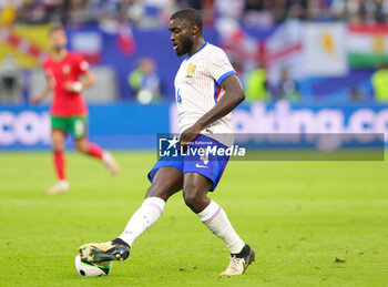 2024-07-05 - Dayot Upamecano of France during the UEFA Euro 2024, Quarter-finals football match between Portugal and France on July 5, 2024 at Volksparkstadion in Hamburg, Germany - FOOTBALL - EURO 2024 - 1/4 - PORTUGAL V FRANCE - UEFA EUROPEAN - SOCCER