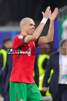 2024-07-05 - Pepe of Portugal during the UEFA Euro 2024, Quarter-finals football match between Portugal and France on July 5, 2024 at Volksparkstadion in Hamburg, Germany - FOOTBALL - EURO 2024 - 1/4 - PORTUGAL V FRANCE - UEFA EUROPEAN - SOCCER