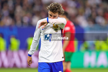 2024-07-05 - Antoine Griezmann of France during the UEFA Euro 2024, Quarter-finals football match between Portugal and France on July 5, 2024 at Volksparkstadion in Hamburg, Germany - FOOTBALL - EURO 2024 - 1/4 - PORTUGAL V FRANCE - UEFA EUROPEAN - SOCCER