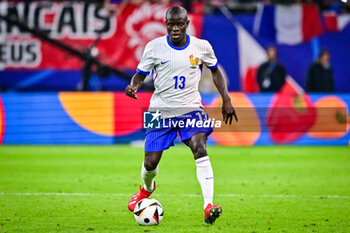 2024-07-05 - N'Golo KANTE of France during the UEFA Euro 2024, Quarter-finals football match between Portugal and France on July 5, 2024 at Volksparkstadion in Hamburg, Germany - FOOTBALL - EURO 2024 - 1/4 - PORTUGAL V FRANCE - UEFA EUROPEAN - SOCCER