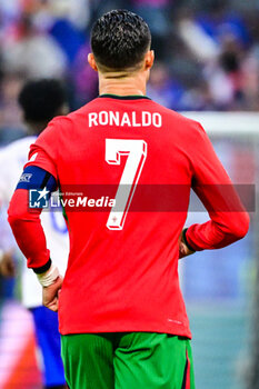 2024-07-05 - Cristiano RONALDO of Portugal during the UEFA Euro 2024, Quarter-finals football match between Portugal and France on July 5, 2024 at Volksparkstadion in Hamburg, Germany - FOOTBALL - EURO 2024 - 1/4 - PORTUGAL V FRANCE - UEFA EUROPEAN - SOCCER