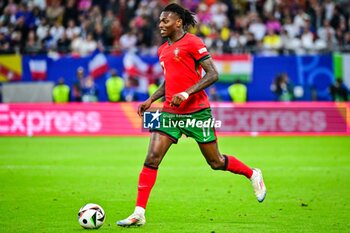 2024-07-05 - Rafael LEAO of Portugal during the UEFA Euro 2024, Quarter-finals football match between Portugal and France on July 5, 2024 at Volksparkstadion in Hamburg, Germany - FOOTBALL - EURO 2024 - 1/4 - PORTUGAL V FRANCE - UEFA EUROPEAN - SOCCER