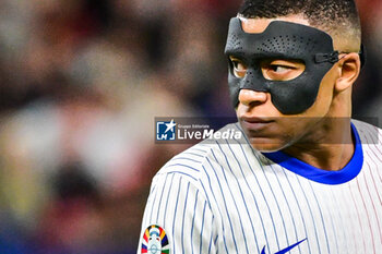 2024-07-05 - Kylian MBAPPE of France during the UEFA Euro 2024, Quarter-finals football match between Portugal and France on July 5, 2024 at Volksparkstadion in Hamburg, Germany - FOOTBALL - EURO 2024 - 1/4 - PORTUGAL V FRANCE - UEFA EUROPEAN - SOCCER