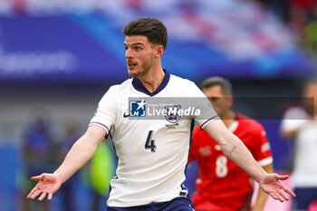 2024-07-07 - Declan Rice of England during the UEFA Euro 2024, Quarter-finals football match between England and Switzerland on July 6, 2024 at Merkur Spiel-Arena in Düsseldorf, Germany - FOOTBALL - EURO 2024 - 1/4 - ENGLAND V SWITZERLAND - UEFA EUROPEAN - SOCCER