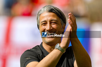 2024-07-07 - Murat Yakin Head Coach of Switzerland during the UEFA Euro 2024, Quarter-finals football match between England and Switzerland on July 6, 2024 at Merkur Spiel-Arena in Düsseldorf, Germany - FOOTBALL - EURO 2024 - 1/4 - ENGLAND V SWITZERLAND - UEFA EUROPEAN - SOCCER