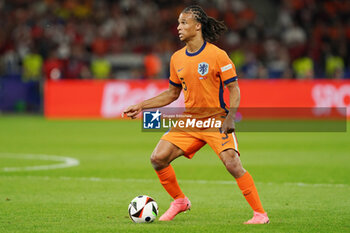 2024-07-06 - Nathan Aké of Netherlands during the UEFA Euro 2024, Quarter-finals football match between Netherlands and Turkiye on July 6, 2024 at Olympiastadion in Berlin, Germany - FOOTBALL - EURO 2024 - 1/4 - NETHERLANDS V TURKIYE - UEFA EUROPEAN - SOCCER