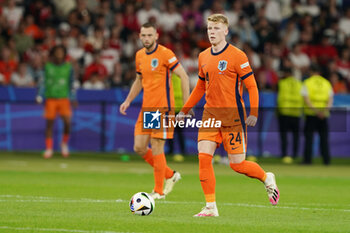 2024-07-06 - Jerdy Schouten of Netherlands during the UEFA Euro 2024, Quarter-finals football match between Netherlands and Turkiye on July 6, 2024 at Olympiastadion in Berlin, Germany - FOOTBALL - EURO 2024 - 1/4 - NETHERLANDS V TURKIYE - UEFA EUROPEAN - SOCCER