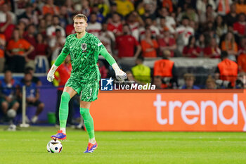 2024-07-06 - Bart Verbruggen of Netherlands during the UEFA Euro 2024, Quarter-finals football match between Netherlands and Turkiye on July 6, 2024 at Olympiastadion in Berlin, Germany - FOOTBALL - EURO 2024 - 1/4 - NETHERLANDS V TURKIYE - UEFA EUROPEAN - SOCCER