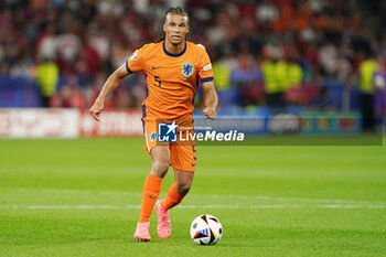 2024-07-06 - Nathan Aké of Netherlands during the UEFA Euro 2024, Quarter-finals football match between Netherlands and Turkiye on July 6, 2024 at Olympiastadion in Berlin, Germany - FOOTBALL - EURO 2024 - 1/4 - NETHERLANDS V TURKIYE - UEFA EUROPEAN - SOCCER