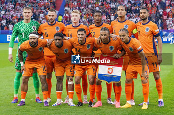 2024-07-06 - Team of Netherlands during the UEFA Euro 2024, Quarter-finals football match between Netherlands and Turkiye on July 6, 2024 at Olympiastadion in Berlin, Germany - FOOTBALL - EURO 2024 - 1/4 - NETHERLANDS V TURKIYE - UEFA EUROPEAN - SOCCER