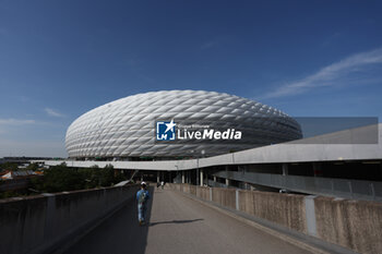 2024-07-09 - Munich , Germany 09.07.2024: Allianz Arena UEFA EURO 2024 semi-finals, football match between Spain vs France at Munich Football Arena - UEFA EURO 2024 - SEMIFINALS - SPAIN VS FRANCE  - UEFA EUROPEAN - SOCCER