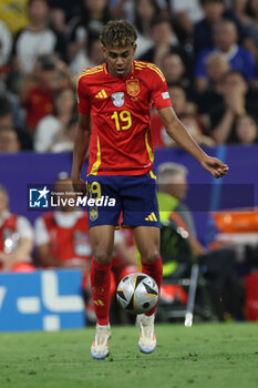 2024-07-09 - Munich , Germany 09.07.2024: Lamine Yamal of Spain during the UEFA EURO 2024 semi-finals, football match between Spain vs France at Munich Football Allianz Arena - UEFA EURO 2024 - SEMIFINALS - SPAIN VS FRANCE  - UEFA EUROPEAN - SOCCER