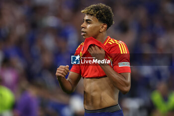 2024-07-09 - Munich , Germany 09.07.2024:Lamine Yamal of Spain during the UEFA EURO 2024 semi-finals, football match between Spain vs France at Munich Football Allianz Arena - UEFA EURO 2024 - SEMIFINALS - SPAIN VS FRANCE  - UEFA EUROPEAN - SOCCER