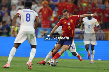 2024-07-09 - Munich , Germany 09.07.2024: Fabian Ruiz of Spain during the UEFA EURO 2024 semi-finals, football match between Spain vs France at Munich Football Allianz Arena - UEFA EURO 2024 - SEMIFINALS - SPAIN VS FRANCE  - UEFA EUROPEAN - SOCCER