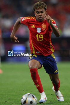 2024-07-09 - Munich , Germany 09.07.2024: Lamine Yamal of Spain during the UEFA EURO 2024 semi-finals, football match between Spain vs France at Munich Football Allianz Arena - UEFA EURO 2024 - SEMIFINALS - SPAIN VS FRANCE  - UEFA EUROPEAN - SOCCER