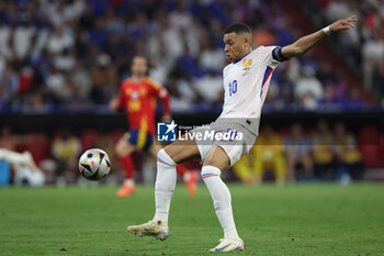 2024-07-09 - Munich , Germany 09.07.2024: Kylian Mbappe of France during the UEFA EURO 2024 semi-finals, football match between Spain vs France at Munich Football Allianz Arena - UEFA EURO 2024 - SEMIFINALS - SPAIN VS FRANCE  - UEFA EUROPEAN - SOCCER