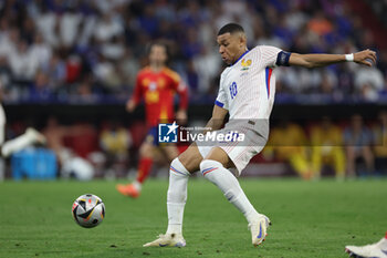 2024-07-09 - Munich , Germany 09.07.2024: Kylian Mbappe of France during the UEFA EURO 2024 semi-finals, football match between Spain vs France at Munich Football Allianz Arena - UEFA EURO 2024 - SEMIFINALS - SPAIN VS FRANCE  - UEFA EUROPEAN - SOCCER