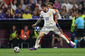 2024-07-09 - Munich , Germany 09.07.2024: Theo Hernandez of France , Lamine Yamal of Spain during the UEFA EURO 2024 semi-finals, football match between Spain vs France at Munich Football Allianz Arena - UEFA EURO 2024 - SEMIFINALS - SPAIN VS FRANCE  - UEFA EUROPEAN - SOCCER