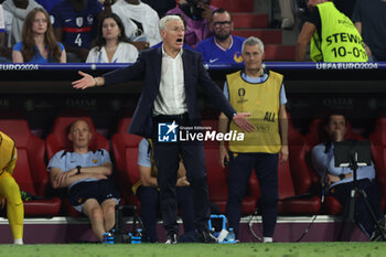 2024-07-09 - Munich , Germany 09.07.2024: Didier Deschamps coach of France during the UEFA EURO 2024 semi-finals, football match between Spain vs France at Munich Football Allianz Arena - UEFA EURO 2024 - SEMIFINALS - SPAIN VS FRANCE  - UEFA EUROPEAN - SOCCER