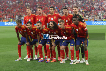 2024-07-09 - Munich , Germany 09.07.2024: Spain team before the UEFA EURO 2024 semi-finals, football match between Spain vs France at Munich Football Allianz Arena - UEFA EURO 2024 - SEMIFINALS - SPAIN VS FRANCE  - UEFA EUROPEAN - SOCCER