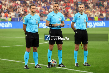 2024-07-09 - Munich , Germany 09.07.2024: Referee Slavko Vincic, during the UEFA EURO 2024 semi-finals, football match between Spain vs France at Munich Football Allianz Arena - UEFA EURO 2024 - SEMIFINALS - SPAIN VS FRANCE  - UEFA EUROPEAN - SOCCER