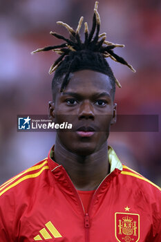 2024-07-09 - Munich , Germany 09.07.2024: Nico Williams of Spain during the UEFA EURO 2024 semi-finals, football match between Spain vs France at Munich Football Allianz Arena - UEFA EURO 2024 - SEMIFINALS - SPAIN VS FRANCE  - UEFA EUROPEAN - SOCCER