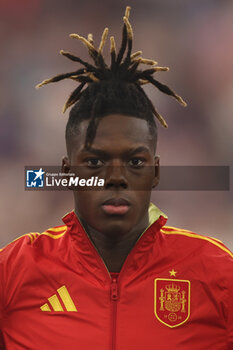 2024-07-09 - Munich , Germany 09.07.2024: Nico Williams of Spain during the UEFA EURO 2024 semi-finals, football match between Spain vs France at Munich Football Allianz Arena - UEFA EURO 2024 - SEMIFINALS - SPAIN VS FRANCE  - UEFA EUROPEAN - SOCCER