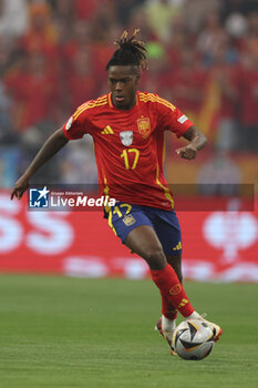 2024-07-09 - Munich , Germany 09.07.2024: Nico Williams of Spain during the UEFA EURO 2024 semi-finals, football match between Spain vs France at Munich Football Allianz Arena - UEFA EURO 2024 - SEMIFINALS - SPAIN VS FRANCE  - UEFA EUROPEAN - SOCCER