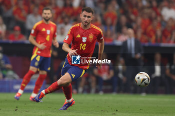 2024-07-09 - Munich , Germany 09.07.2024: Aymeric Laporte of Spain during the UEFA EURO 2024 semi-finals, football match between Spain vs France at Munich Football Allianz Arena - UEFA EURO 2024 - SEMIFINALS - SPAIN VS FRANCE  - UEFA EUROPEAN - SOCCER