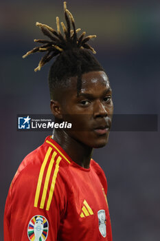 2024-07-09 - Munich , Germany 09.07.2024: Nico Williams of Spain during the UEFA EURO 2024 semi-finals, football match between Spain vs France at Munich Football Allianz Arena - UEFA EURO 2024 - SEMIFINALS - SPAIN VS FRANCE  - UEFA EUROPEAN - SOCCER