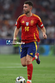 2024-07-09 - Munich , Germany 09.07.2024: Aymeric Laporte of Spain during the UEFA EURO 2024 semi-finals, football match between Spain vs France at Munich Football Allianz Arena - UEFA EURO 2024 - SEMIFINALS - SPAIN VS FRANCE  - UEFA EUROPEAN - SOCCER