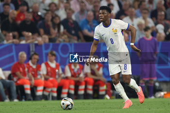 2024-07-09 - Munich , Germany 09.07.2024: Aurelien Tchouameni of France during the UEFA EURO 2024 semi-finals, football match between Spain vs France at Munich Football Allianz Arena - UEFA EURO 2024 - SEMIFINALS - SPAIN VS FRANCE  - UEFA EUROPEAN - SOCCER