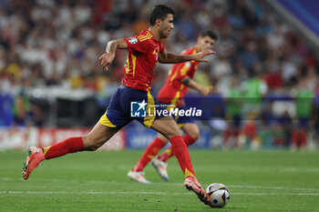 2024-07-09 - Munich , Germany 09.07.2024: Mikel Merino of Spain during the UEFA EURO 2024 semi-finals, football match between Spain vs France at Munich Football Allianz Arena - UEFA EURO 2024 - SEMIFINALS - SPAIN VS FRANCE  - UEFA EUROPEAN - SOCCER