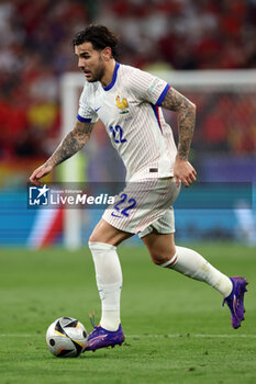 2024-07-09 - Munich , Germany 09.07.2024: Theo Hernandez of France during the UEFA EURO 2024 semi-finals, football match between Spain vs France at Munich Football Allianz Arena - UEFA EURO 2024 - SEMIFINALS - SPAIN VS FRANCE  - UEFA EUROPEAN - SOCCER