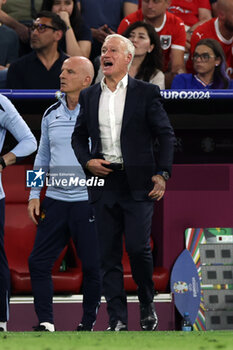 2024-07-09 - Munich , Germany 09.07.2024: Didier Deschamps coach of France during the UEFA EURO 2024 semi-finals, football match between Spain vs France at Munich Football Allianz Arena - UEFA EURO 2024 - SEMIFINALS - SPAIN VS FRANCE  - UEFA EUROPEAN - SOCCER