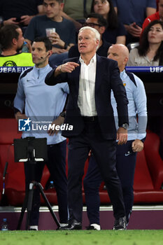 2024-07-09 - Munich , Germany 09.07.2024: Didier Deschamps coach of France during the UEFA EURO 2024 semi-finals, football match between Spain vs France at Munich Football Allianz Arena - UEFA EURO 2024 - SEMIFINALS - SPAIN VS FRANCE  - UEFA EUROPEAN - SOCCER