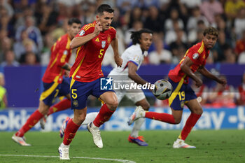 2024-07-09 - Munich , Germany 09.07.2024: Mikel Merino of Spain during the UEFA EURO 2024 semi-finals, football match between Spain vs France at Munich Football Allianz Arena - UEFA EURO 2024 - SEMIFINALS - SPAIN VS FRANCE  - UEFA EUROPEAN - SOCCER