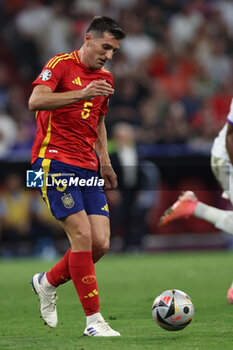 2024-07-09 - Munich , Germany 09.07.2024: Mikel Merino of Spain during the UEFA EURO 2024 semi-finals, football match between Spain vs France at Munich Football Allianz Arena - UEFA EURO 2024 - SEMIFINALS - SPAIN VS FRANCE  - UEFA EUROPEAN - SOCCER