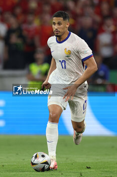 2024-07-09 - Munich , Germany 09.07.2024: William Saliba of France during the UEFA EURO 2024 semi-finals, football match between Spain vs France at Munich Football Allianz Arena - UEFA EURO 2024 - SEMIFINALS - SPAIN VS FRANCE  - UEFA EUROPEAN - SOCCER