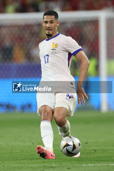 2024-07-09 - Munich , Germany 09.07.2024: William Saliba of France during the UEFA EURO 2024 semi-finals, football match between Spain vs France at Munich Football Allianz Arena - UEFA EURO 2024 - SEMIFINALS - SPAIN VS FRANCE  - UEFA EUROPEAN - SOCCER