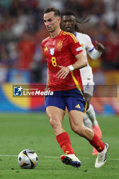 2024-07-09 - Munich , Germany 09.07.2024: Fabian Ruiz of Spain during the UEFA EURO 2024 semi-finals, football match between Spain vs France at Munich Football Allianz Arena - UEFA EURO 2024 - SEMIFINALS - SPAIN VS FRANCE  - UEFA EUROPEAN - SOCCER