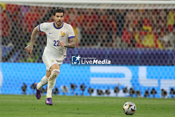 2024-07-09 - Munich , Germany 09.07.2024: Theo Hernandez of Franceduring the UEFA EURO 2024 semi-finals, football match between Spain vs France at Munich Football Allianz Arena - UEFA EURO 2024 - SEMIFINALS - SPAIN VS FRANCE  - UEFA EUROPEAN - SOCCER