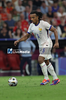 2024-07-09 - Munich , Germany 09.07.2024: Jules Kounde of France during the UEFA EURO 2024 semi-finals, football match between Spain vs France at Munich Football Allianz Arena - UEFA EURO 2024 - SEMIFINALS - SPAIN VS FRANCE  - UEFA EUROPEAN - SOCCER