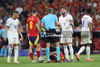 2024-07-09 - Munich , Germany 09.07.2024: Olivier Giroud of France during the UEFA EURO 2024 semi-finals, football match between Spain vs France at Munich Football Allianz Arena - UEFA EURO 2024 - SEMIFINALS - SPAIN VS FRANCE  - UEFA EUROPEAN - SOCCER