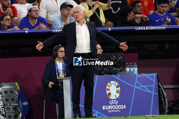 2024-07-09 - Munich , Germany 09.07.2024: Didier Deschamps coach of France during the UEFA EURO 2024 semi-finals, football match between Spain vs France at Munich Football Allianz Arena - UEFA EURO 2024 - SEMIFINALS - SPAIN VS FRANCE  - UEFA EUROPEAN - SOCCER