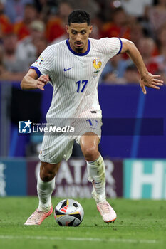 2024-07-09 - Munich , Germany 09.07.2024: William Saliba of France during the UEFA EURO 2024 semi-finals, football match between Spain vs France at Munich Football Allianz Arena - UEFA EURO 2024 - SEMIFINALS - SPAIN VS FRANCE  - UEFA EUROPEAN - SOCCER