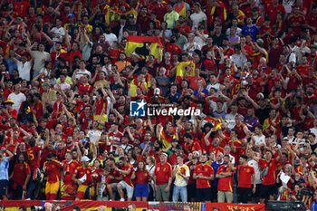 2024-07-09 - Munich , Germany 09.07.2024: Spain supporters during the UEFA EURO 2024 semi-finals, football match between Spain vs France at Munich Football Allianz Arena - UEFA EURO 2024 - SEMIFINALS - SPAIN VS FRANCE  - UEFA EUROPEAN - SOCCER